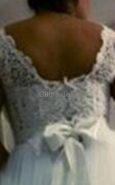 A-Line Ewiges Perlenbesetztes Luxus Modern Brautkleid