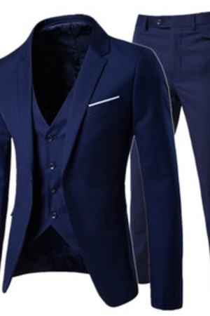 Drei-stück Anzug Mode Kleidung Anzüge Blazer Jacke Hosen