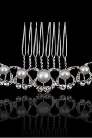 Glamourös Perlenstickerei Luxuriös Amazing Brautschmuck
