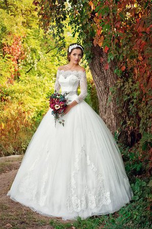 A-Line Duchesse-Linie Spitze Elegantes Romantisches Brautkleid