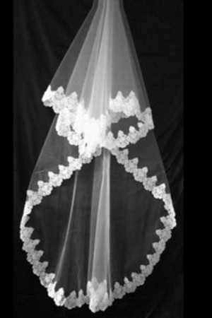 Elegant Kurz Brautschleier Hinreißend