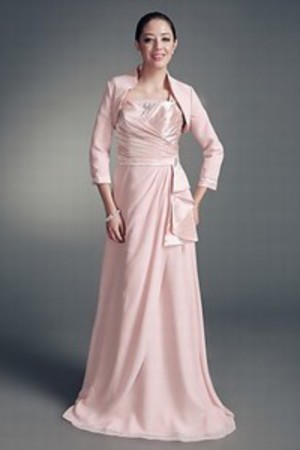 Hell Taft Perlen Pink Elegant|Bescheiden Einfache Bolero