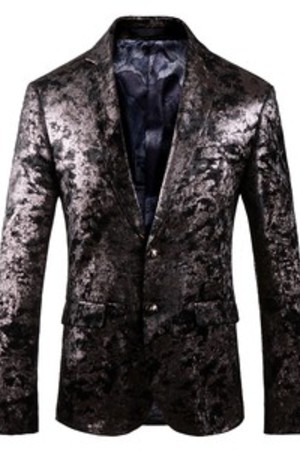 Asiatische Mantel Gedruckt Männer Anzüge Für Hochzeit Homme Slim Fit