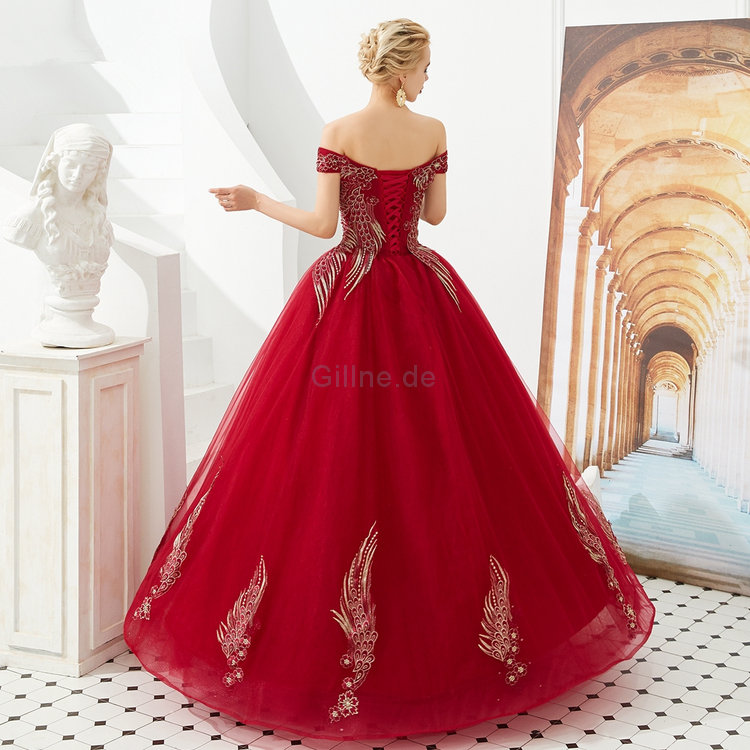 Bezaubernd Halle Romantisches Extravagantes Brautkleid mit Rücken Schnürung